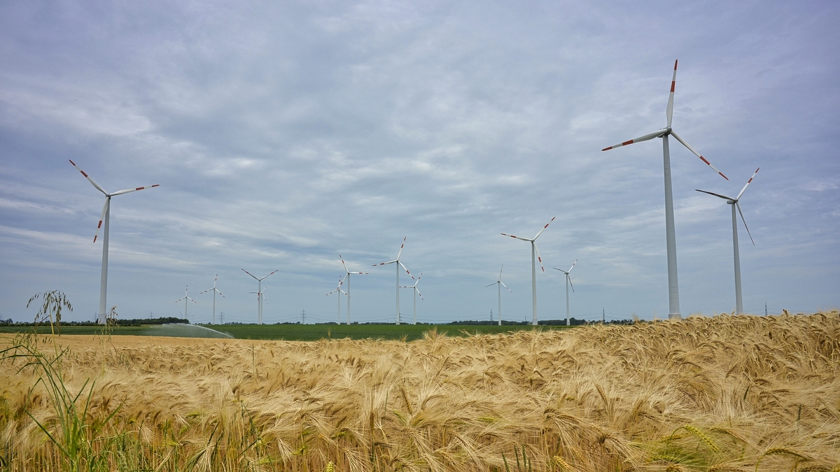 Windkraft am 15. August in Weilerswist