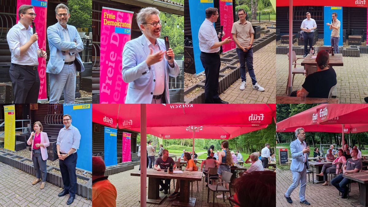 Sommerfest der FDP Aachen-Land und Aachen-Stadt